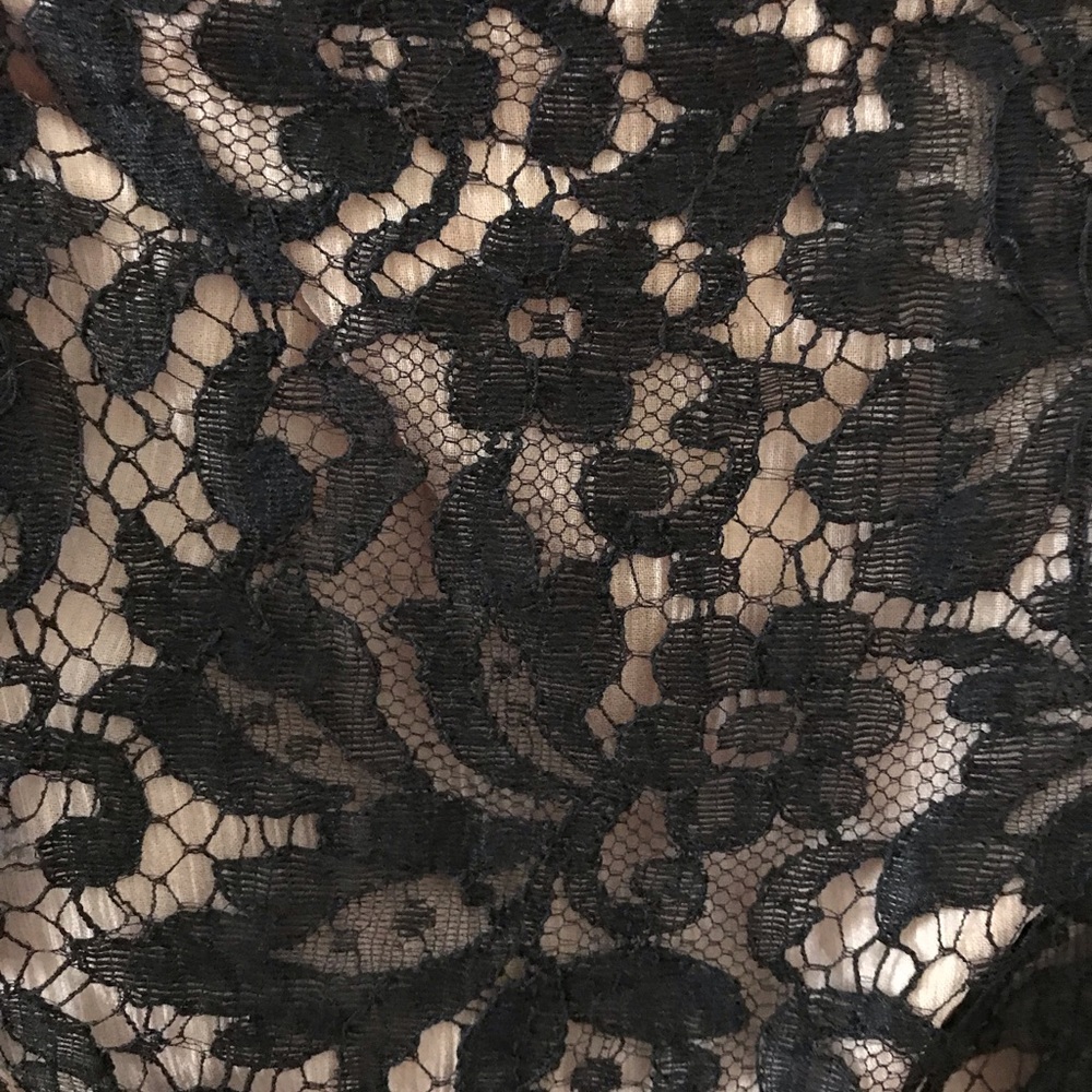 BCBC Pink with Black Lace Dress - Picture 3 of 5
